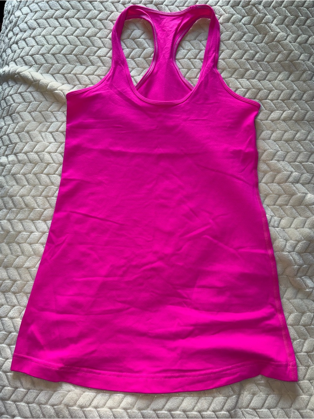Lululemon Cool Racerback Raspberry Glo Light Size 4